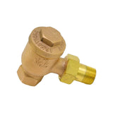 Armstrong International series TS-3 thermostatic steam trap angle pattern. 3/4" D25934.