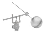 Keckley Type 27 Angle Body Stainless Steel Float Valve