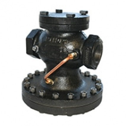 Hoffman Specialty series 2100 full port pressure operated steam regulator. 402439 1/2