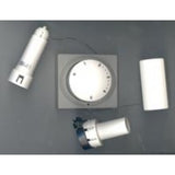 Mepco (Dunham Bush) thermostatic radiator valve operator. 130-033 THVLC direct mount actuator with 6' remote dual capillary for wall mounted operator and remote sensor bulb.