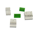 Siemens AGG5.721 extended connection plug set for additional actuator, transformer, or VFD layout.
