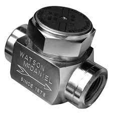Watson McDaniel TD600 series thermodynamic steam trap. 3/8" TD600-11-N, 1/2" TD600-12-N, 3/4" TD600-13-N, 1" TD600-14-N.