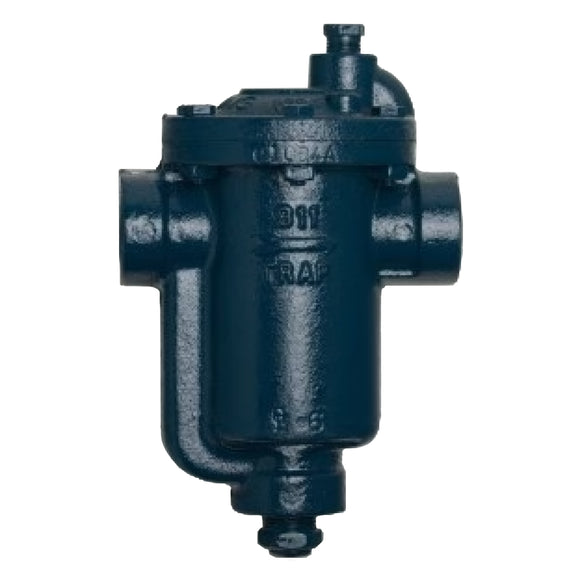 Armstrong International series 811 inverted bucket steam trap with thermic vent and internal check valve. 1/2