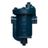 Armstrong International series 813 inverted bucket steam trap with thermic vent and internal check valve. 3/4" D500689TCV 15 PSIG, 3/4" D501987TCV 30 PSIG, 3/4" D501620TCV 60 PSIG, 3/4" D500107TCV 80 PSIG, 3/4" C5318-10TCV 125 PSIG, 3/4" C5318-11TCV 180 PSIG, 3/4" C5318-12TCV 250 PSIG.