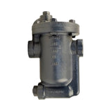 Armstrong International series 883 inverted bucket steam trap with thermic vent and internal check valve. 1-1/4" D500078TCV 15 PSIG, 1-1/4" D501898TCV 30 PSIG, 1-1/4" D505916TCV 60 PSIG, 1-1/4" D503791TCV 80 PSIG, 1-1/4" C5318-26TCV 125 PSIG, 1-1/4" D501721TCV 180 PSIG, 1-1/4" D500127TCV 250 PSIG.