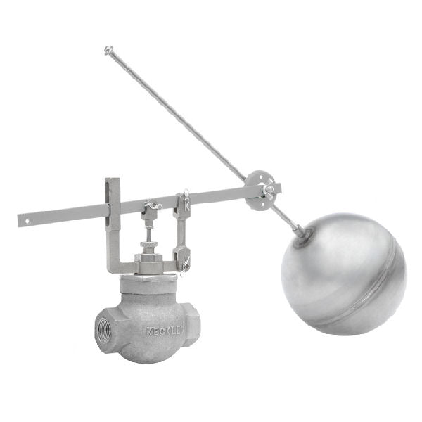 Keckley Type 27 Double Seat Float Valve Stainless Steel Body & Stainle ...