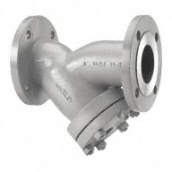 Keckley style SA-7 Class 300 Carbon Steel Y-Strainer.