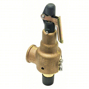 Kunkle 1/2" x 3/4" 6010DCM01ALM, ASME section VIII steam pressure safety relief valve.