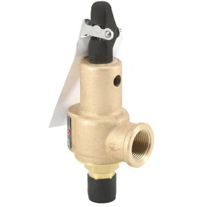 Kunkle 1-1/4" x 1-1/2" 6010GFM01ALM, ASME section VIII steam pressure safety relief valve.