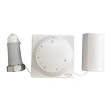 Mepco (Dunham Bush) thermostatic radiator valve operator. 130-033 THVLC direct mount actuator with 6' remote dual capillary for wall mounted operator and remote sensor bulb.