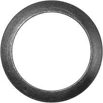 Titan YS61-CS flanged y strainer stainless steel spiral wound cover gasket