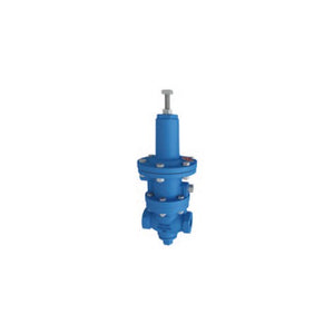 Watson McDaniel 1/2" 403 series direct operated steam pressure regulating valve with internal sensing line.