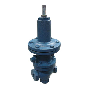 Watson McDaniel 1/2" 403 series direct operated steam pressure regulating valve with internal sensing line.
