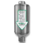 Watson McDaniel series WLD1800 guided float type liquid drainer. 1/2" x 1/2" WLD1813-N, WLD1823-N, WLD1833-N. 3/4" X 1/2" WLD1811-N, WLD1821-N, WLD1831-N. 3/4" X 3/4" WLD1812-N, WLD1822-N, WLD1832-N.