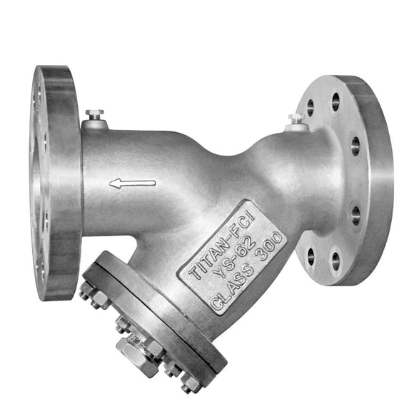 Titan FCI YS62-SS stainless steel y strainer