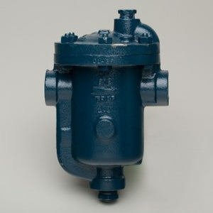 Armstrong International series 812 inverted bucket steam trap with thermic vent and internal check valve. 1/2" D502483TCV 15 PSIG, 1/2" D502119TCV 30 PSIG, 1/2" D505258TCV 70 PSIG, 1/2" D501486TCV 125 PSIG, 1/2" D501081TCV 200 PSIG, 1/2" D505879TCV 250 PSIG.