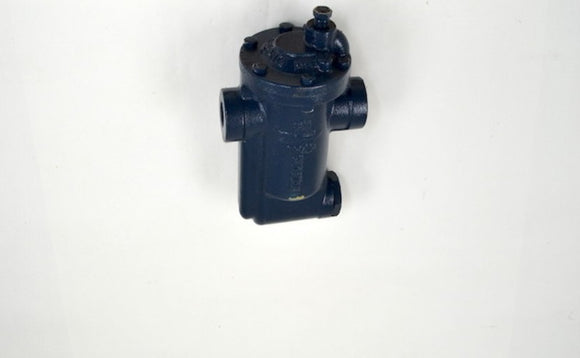 Armstrong International series 881 inverted bucket steam trap with thermic vent and internal check valve. 1/2