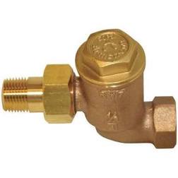 Armstrong International series TS-2 thermostatic steam trap angle pattern. 1/2" D23324.