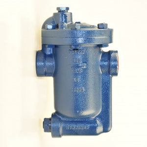 Armstrong International series 883 inverted bucket steam trap with internal check valve. 3/4" D500865CV 15 PSIG, 3/4" D505914CV 30 PSIG, 3/4" D500090CV 60 PSIG, 3/4" D505915CV 80 PSIG, 3/4" C5318-23CV 125 PSIG, 3/4" D500584CV 180 PSIG, 3/4" D502484CV 250 PSIG.