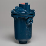 Armstrong International series 214 inverted bucket steam trap with thermic vent and internal check valve. 1-1/4" D505794TCV 15 PSIG, 1-1/4" D505795TCV 30 PSIG, 1-1/4" D500688TCV 60 PSIG, 1-1/4" D505796TCV 80 PSIG, 1-1/4" D500735TCV 125 PSIG, 1-1/4" D500538TCV 180 PSIG, 1-1/4" D502280TCV 250 PSIG.