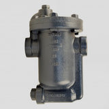 Armstrong International series 883 inverted bucket steam trap with thermic vent and internal check valve. 1-1/4" D500078TCV 15 PSIG, 1-1/4" D501898TCV 30 PSIG, 1-1/4" D505916TCV 60 PSIG, 1-1/4" D503791TCV 80 PSIG, 1-1/4" C5318-26TCV 125 PSIG, 1-1/4" D501721TCV 180 PSIG, 1-1/4" D500127TCV 250 PSIG.