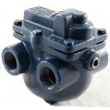 Armstrong International A series float & thermostatic steam trap with integral vacuum breaker. 1-1/4" D501786-VB 15 PSIG, 1-1/4" D500385-VB 30 PSIG, 1-1/4" D500867-VB 75 PSIG, 1-1/4" D501410-VB 125 PSIG, 1-1/4" D500622-VB 175 PSIG. 