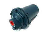 Armstrong International series 213 inverted bucket steam trap with 1/2" internal check valve. 1" D502229.5CV 15 PSIG, 1" D502068.5CV 30 PSIG, 1" D505791.5CV 60 PSIG, 1" D502910.5CV 80 PSIG, 1" D500062.5CV 125 PSIG, 1" D500440.5CV 180 PSIG, 1" D500615.5CV 250 PSIG.