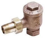 Armstrong International series TS-3 thermostatic steam trap angle pattern. 1" D25995.