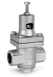 Armstrong International series GD-45 direct acting pressure reducing valve. 1/2" D24499, D24500, D24501; 3/4" D24502, D24503, D24504; 1" D24505, D24506, D24507.