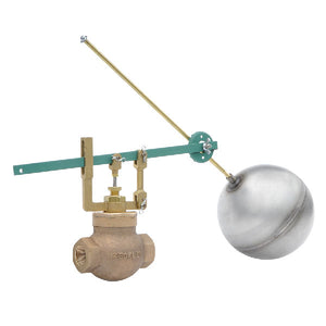 Keckley Type 7 Bronze Body Side Angle Float Valve