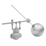 Keckley Type 7 Stainless Steel Body & Stainless Steel Trim Straight Globe Float Valve