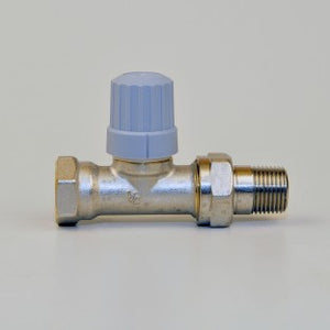 Mepco THVZST straightway thermostatic radiator valve, 1/2" 130-001, 3/4" 130-002, 1" 130-003, 1-1/4" 130-004