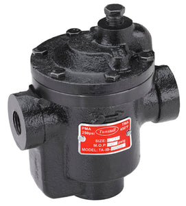 Tunstall TA IB series 8080 inverted bucket steam trap. 1/2" TA-IB-8080-1/2-20 20 PSIG, 1/2" TA-IB-8080-1/2-80 80 PSIG, 1/2" TA-IB-8080-1/2-150 150 PSIG. 3/4" TA-IB-8080-3/4-20 20 PSIG, 3/4" TA-IB-8080-3/4-80 80 PSIG< 3/4" TA-IB-8080-3/4-150 150 PSIG.