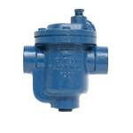 Watson McDaniel series IB1031 inverted bucket steam trap. 1/2" IB1031-12-N-20, IB1031-12-N-80, IB1301-12-N-125, IB1031-12-N-150. 3/4" IB1031-13-N-20, IB1031-13-N-80, IB1031-13-N-125, IB1031-13-N-150.