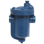 Watson McDaniel series IB1034 inverted bucket steam trap. 3/4" IB1034-13-N-15, IB1034-13-N-30, IB1034-13-N-60, IB1034-13-N-80, IB1034-13-N-125, IB1034-13-N-180, IB1034-13-N-250. 1" IB1034-14-N-15, IB1034-14-N-30, IB1034-14-N-60, IB1034-14-N-80, IB1034-14-N-125, IB1034-14-N-180, IB1034-14-N-250.