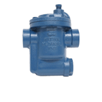 Watson McDaniel series IB1041 inverted bucket steam trap with integral strainer. 1/2" IB1041-12-N-20, IB1041-12-N-80, IB1041-12-N-125, IB1041-12-N-150. 3/4" IB1041-13-N-20, IB1041-13-N-80, IB1041-13-N-125, IB1041-13-N-150.